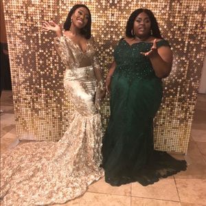Floor length formal dress